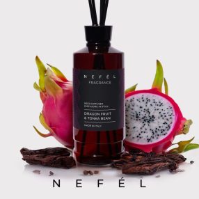   Nefél Pálcikás illatosító - Sárkánygyümölcs és tonkabab illatú