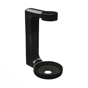 Fali tartó 500 ml-es flakonhoz - fekete színű