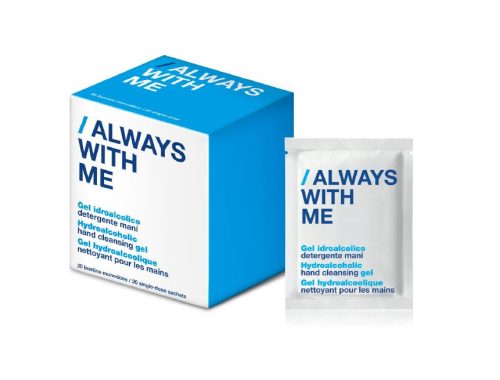 Always with me - Alkoholos kézhigienizáló gél 3ml - kartonos kedvezmény