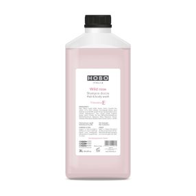 Hobo Sampon és tusfürdő - Wild rose utántöltő 3 liter