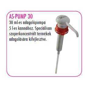 AS-Pump 30 adagolópumpa 