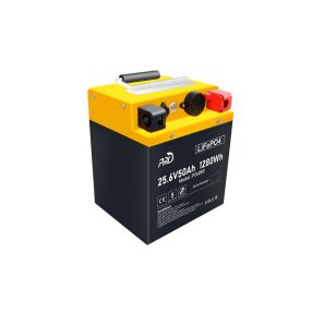 PRD LiFePO4 Lítium-vas-foszfát akkumulátor 25.6V - 50Ah