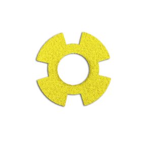   Bonastre Xtreme sárga gyémántpad I-Mop XL - 9" - 225mm (2db)