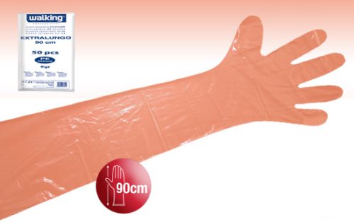 PE 90 hosszú gumikesztyű 