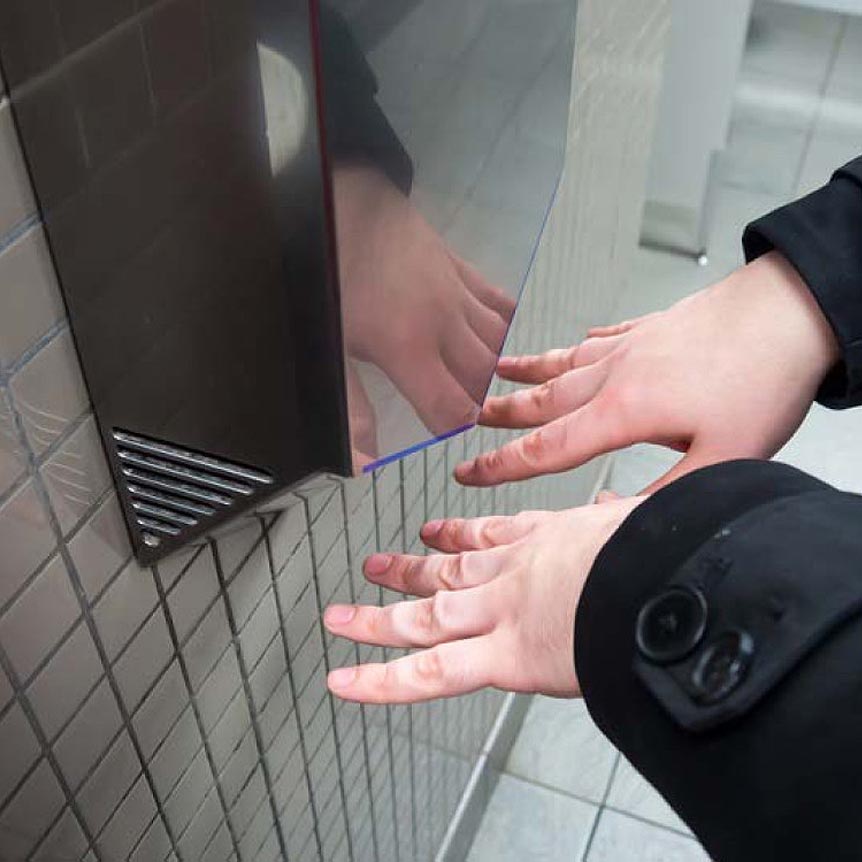 Kézszárító gépek: fenntarthatóság és higiénia